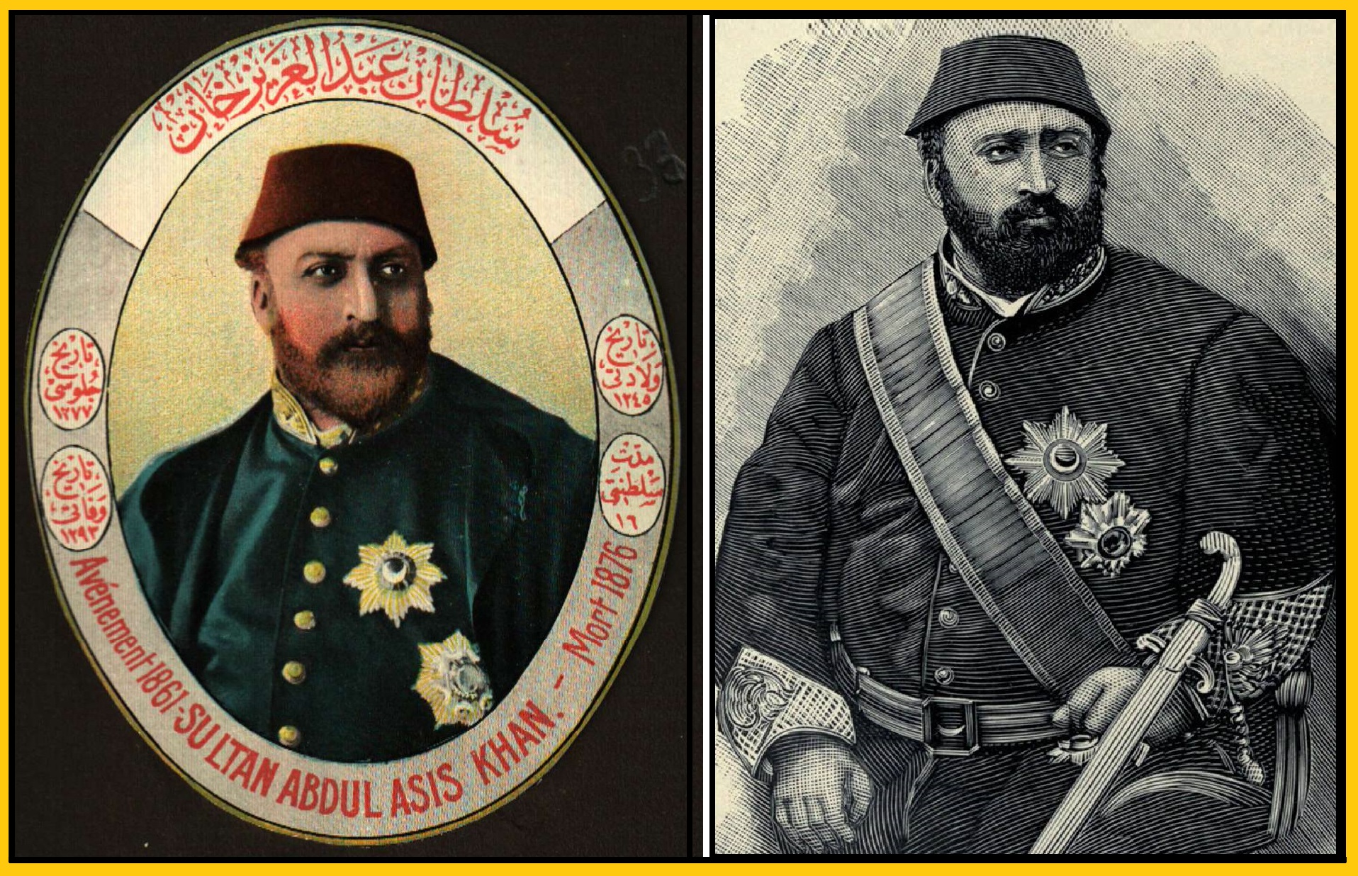 Osmanlı Padişahı Sultan Abdülaziz Kimdir. Ottoman Empire Ottomano Abdul Aziz Sultano Abdulaziz Padishah İmperial Of Ottomane 