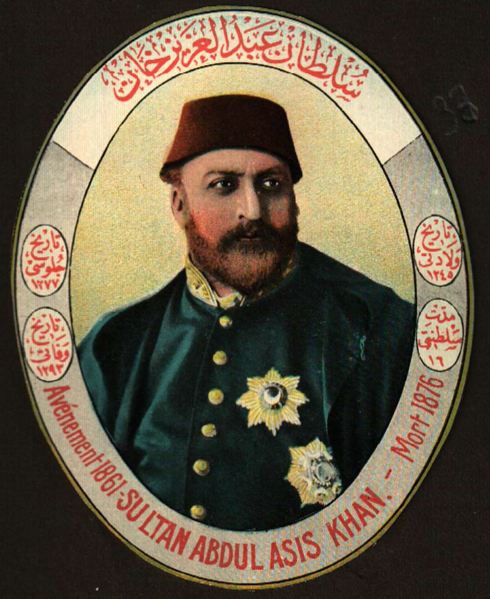 Osmanlı Sultanı Padişah Abdülaziz Dönem Kronolojisi Abdulaziz Han 1861 1876 15 Yıl Musiki Ve Sanat Ile İlgisi
