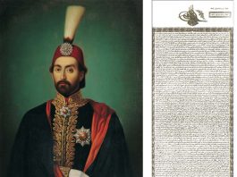 Sultan Abdulmecid Ve Tanzimat Fermani Orjinal Ornegi
